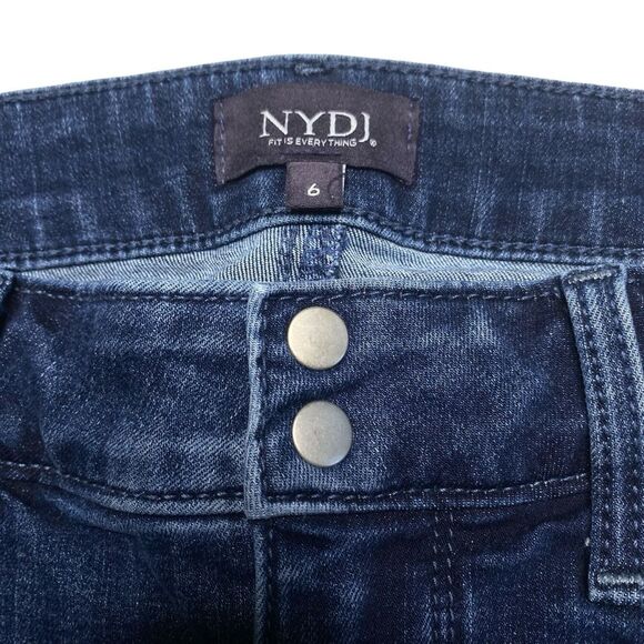 NYDJ Not Your Daughter’s Jeans Cool Embrace Cropped Jeans Lift Tuck Technology 6 - Picture 8 of 12